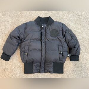 Nununu 12-18mo black puffer jacket